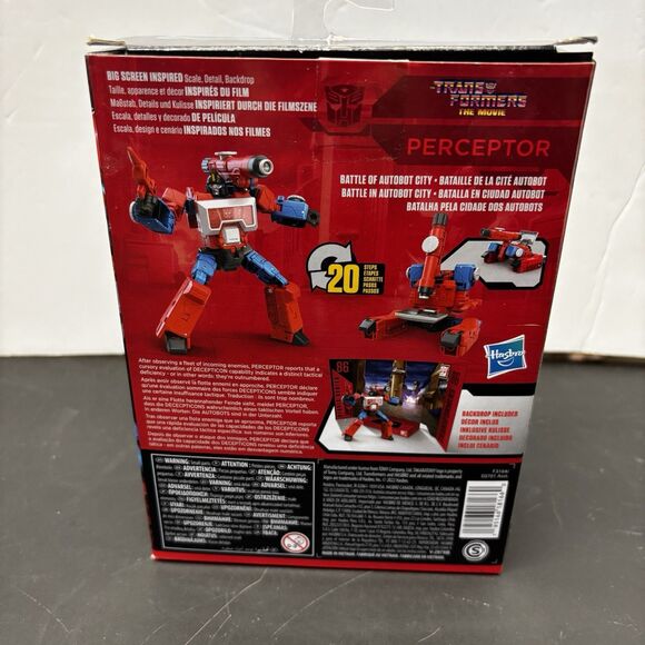 Transformers Perceptor Figure Studio Series 86 COMPLETE - Picture 2 of 3